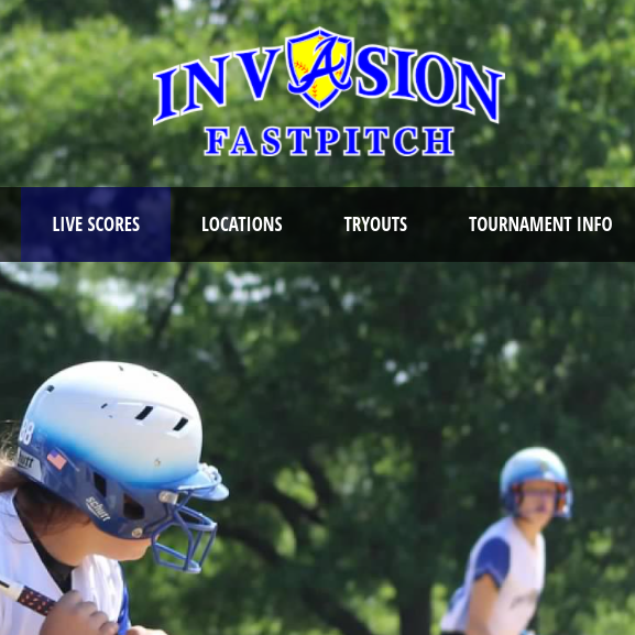 Invasion Fast Pitch Softball is Live!